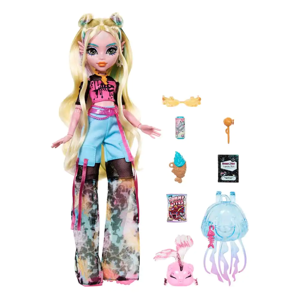 Monster High Lagoona Blue bábika 25 cm termékfotó