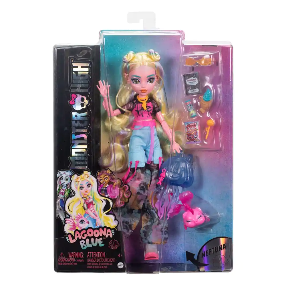 Monster High Lagoona Blue bábika 25 cm termékfotó