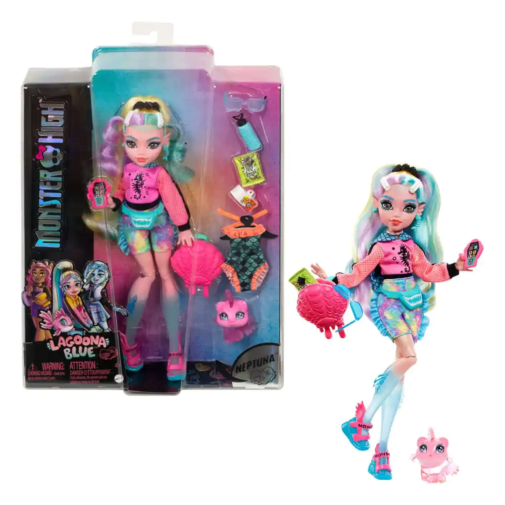 Monster High Doll Lagoona Blue 25 cm produktová fotografia