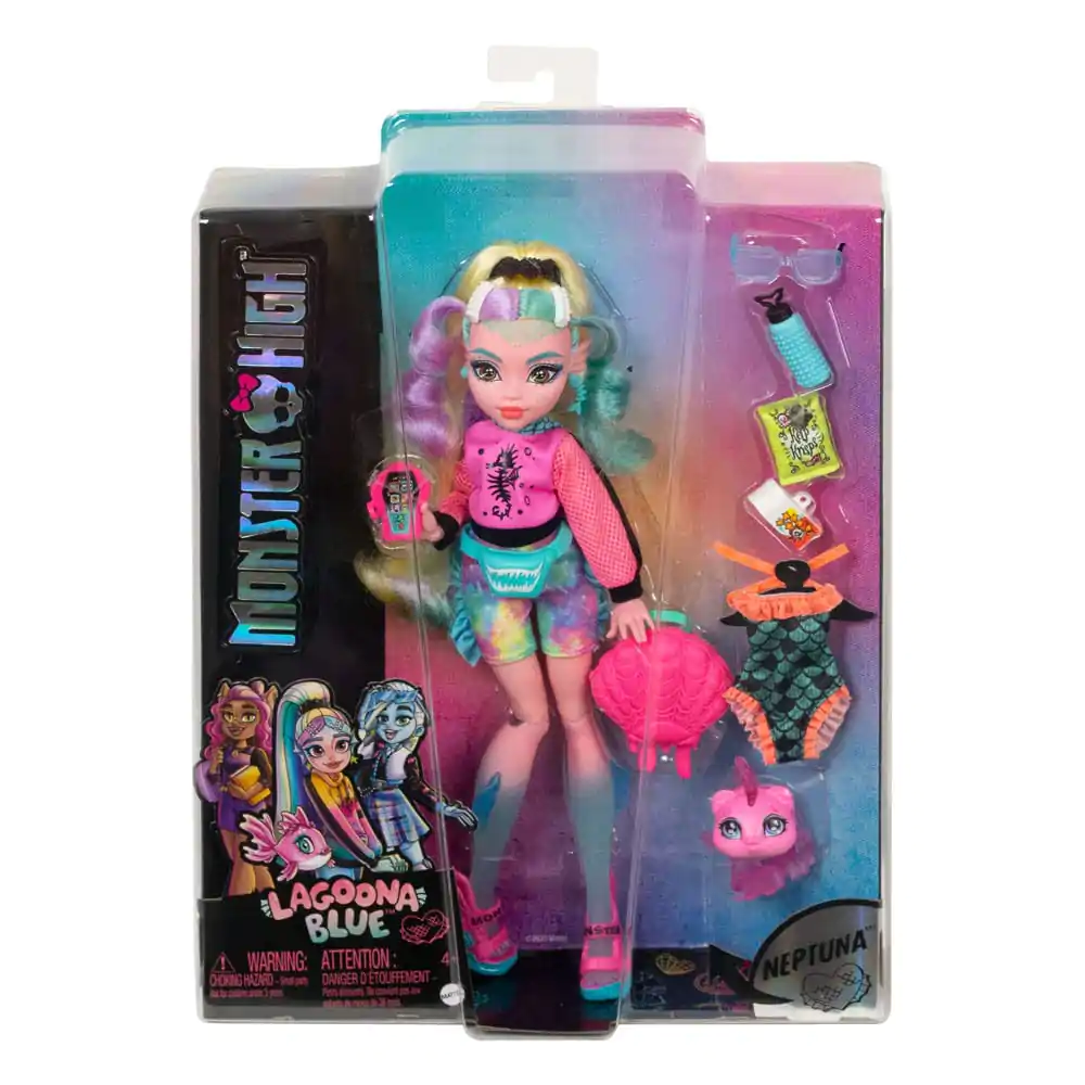 Monster High Doll Lagoona Blue 25 cm produktová fotografia