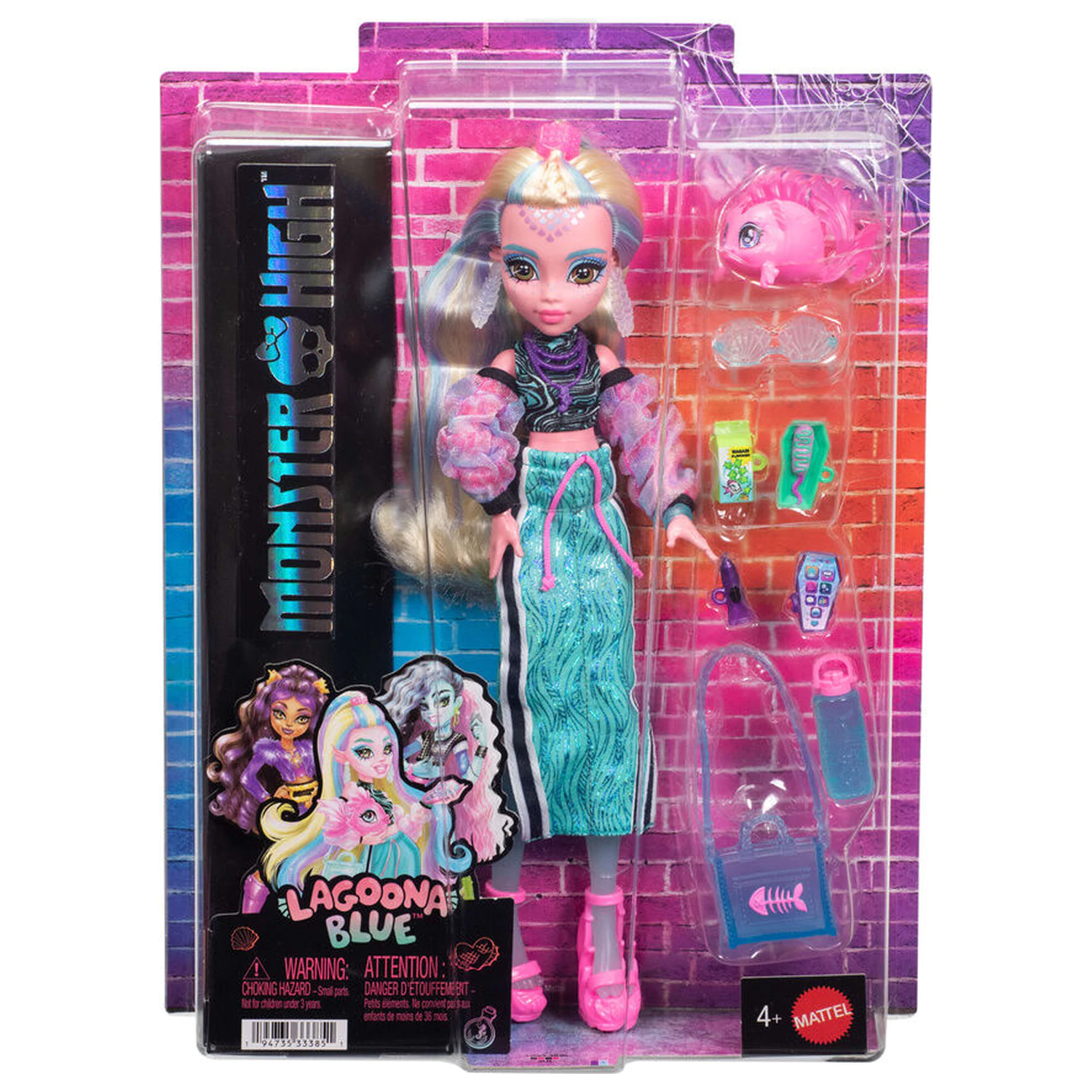 Monster High Lagoona Blue bábika produktová fotografia