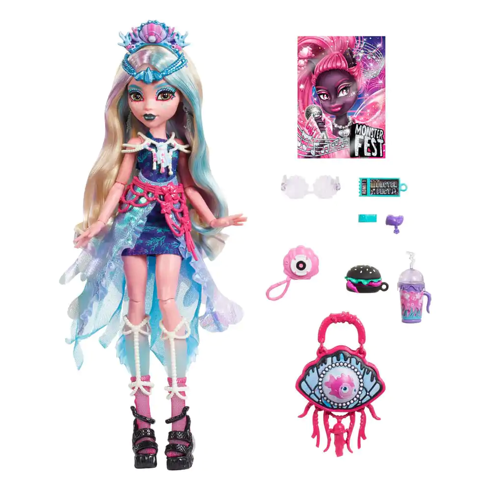 Monster High bábika Lagoona Blue Monster Fest 25 cm termékfotó