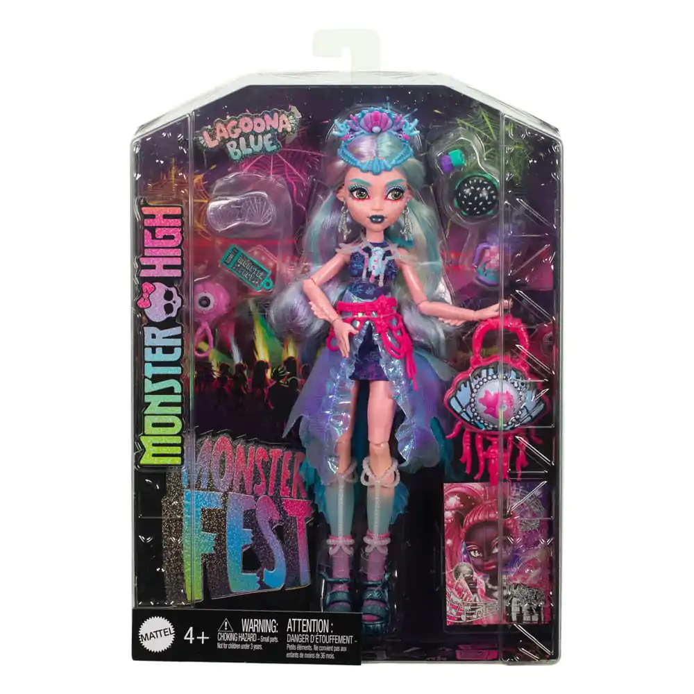 Monster High bábika Lagoona Blue Monster Fest 25 cm termékfotó