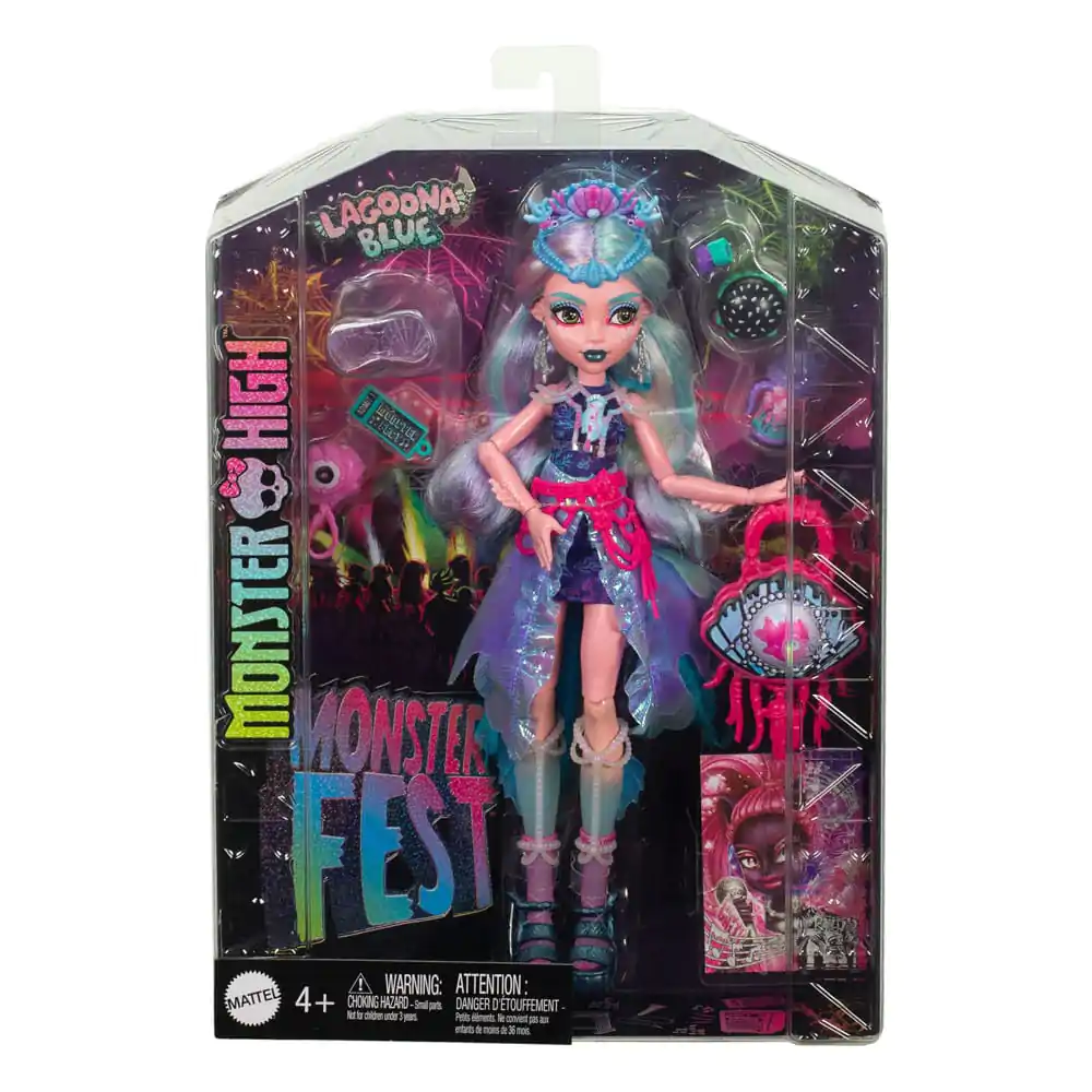 Monster High bábika Lagoona Blue Monster Fest 25 cm termékfotó