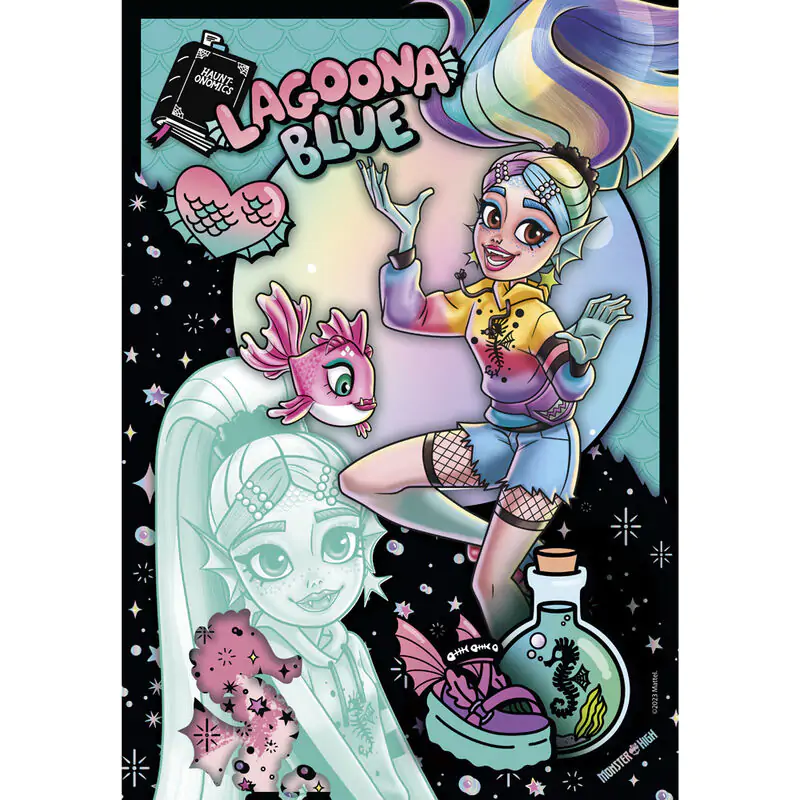 Monster High Lagoona Blue puzzle 150 ks termékfotó