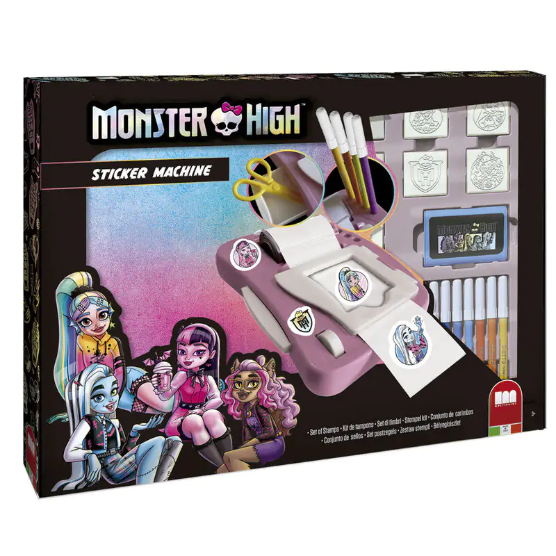 Stroj na nálepky Monster High produktová fotografia