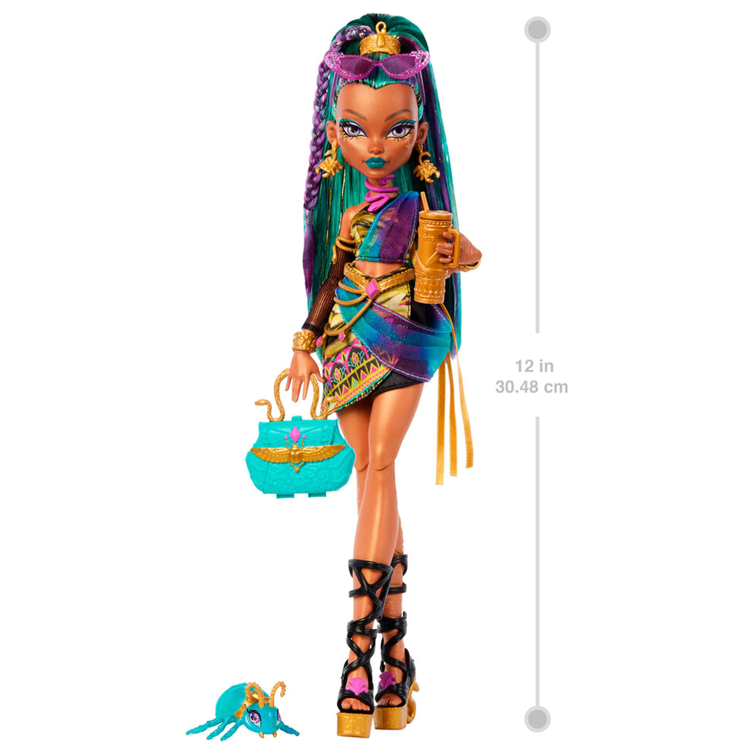 Monster High Nefera Deline bábika produktová fotografia