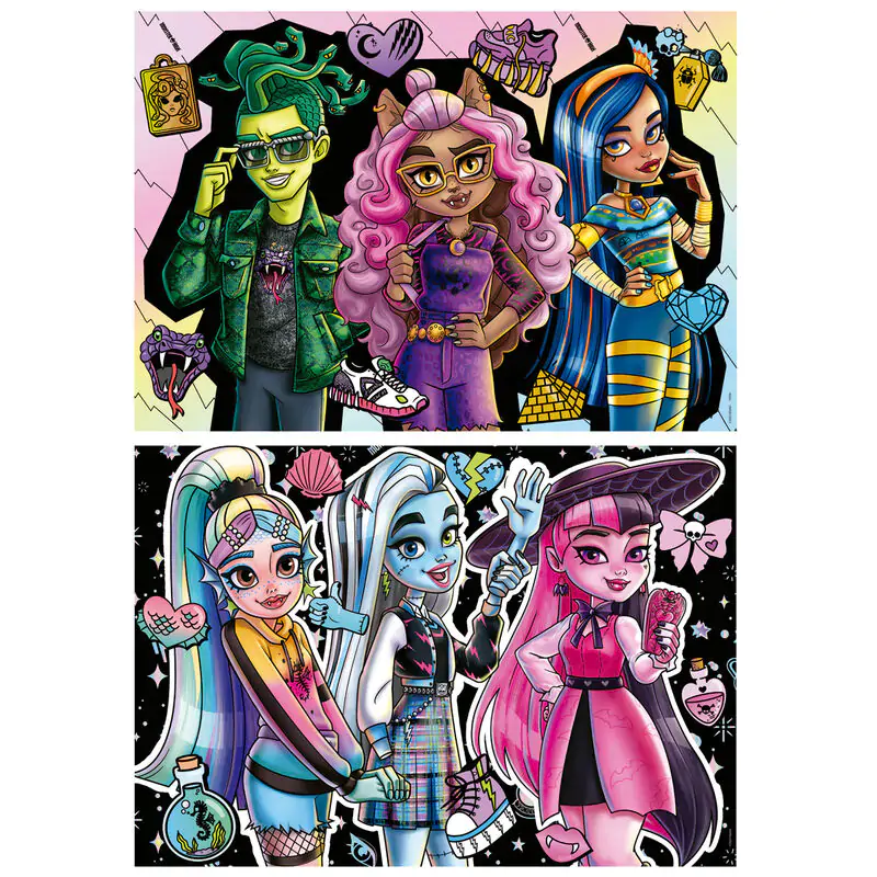 Monster High puzzle 2x100 dielikov produktová fotografia