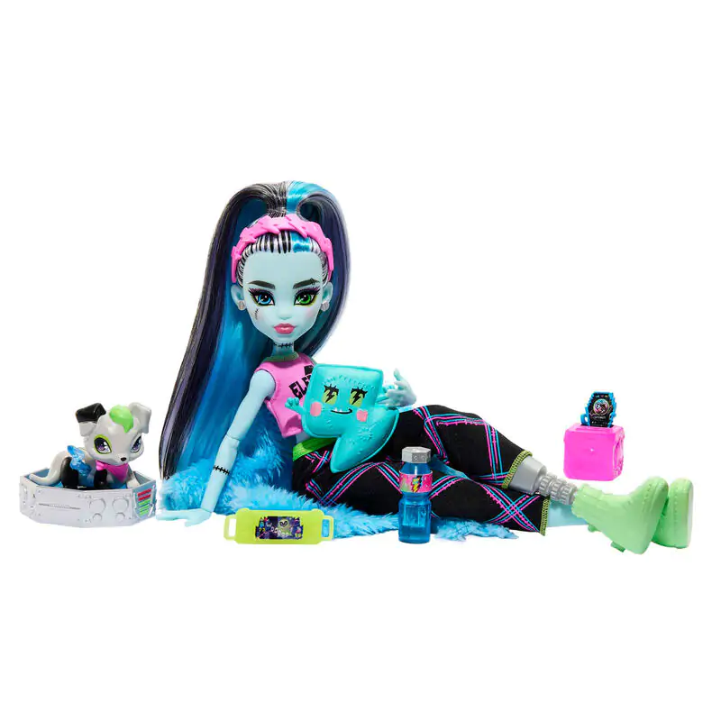 Monster High pyžamová párty Frankie Stein bábika 25 cm produktová fotografia