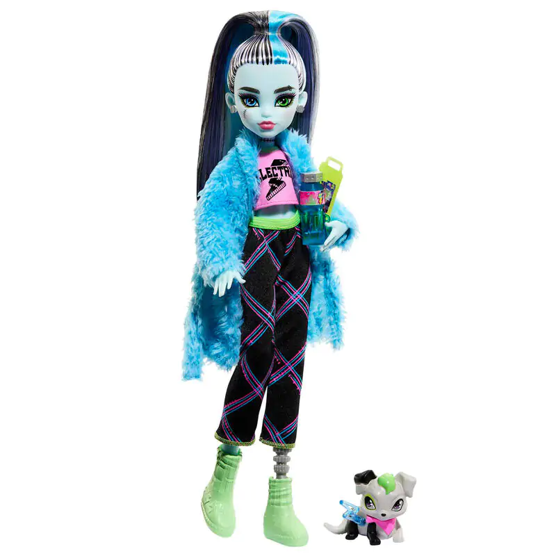 Monster High pyžamová párty Frankie Stein bábika 25 cm produktová fotografia