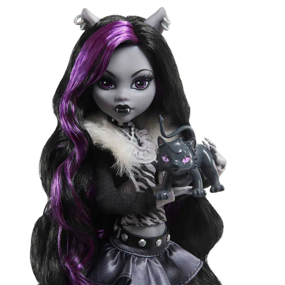 Monster High Reel Drama bábika Clawdeen Wolf produktová fotografia