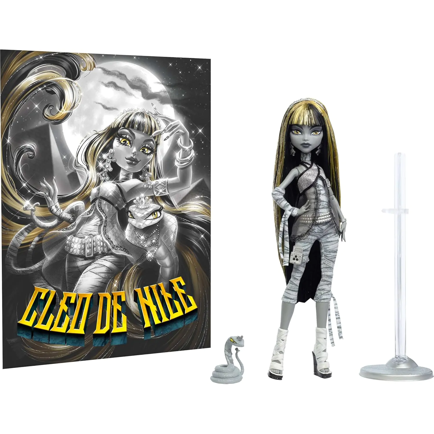 Monster High Reel Drama Cleo bábika produktová fotografia