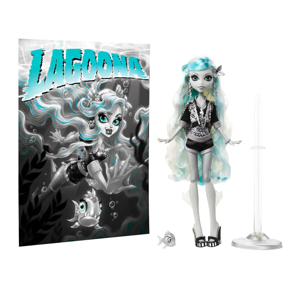 Monster High Reel Drama bábika Lagoona Blue produktová fotografia