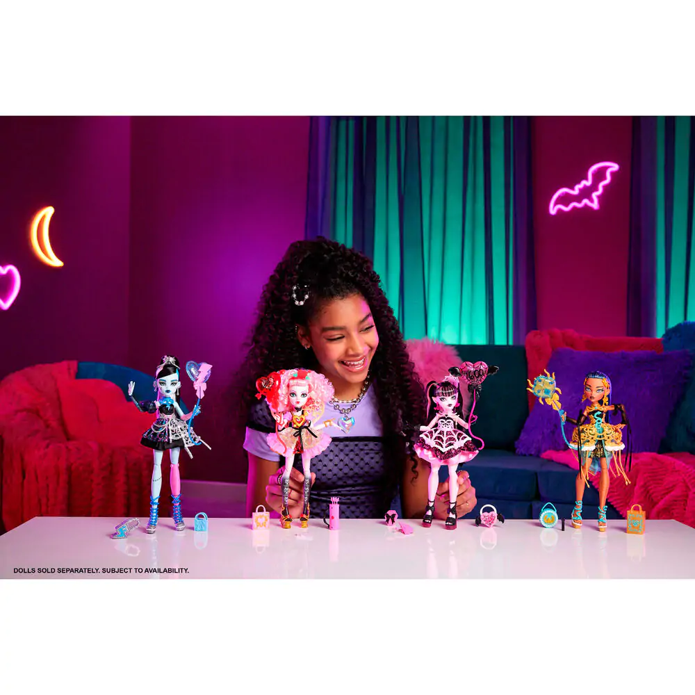 Monster High Scary Sweet Birthday 1600 Draculaura bábika produktová fotografia
