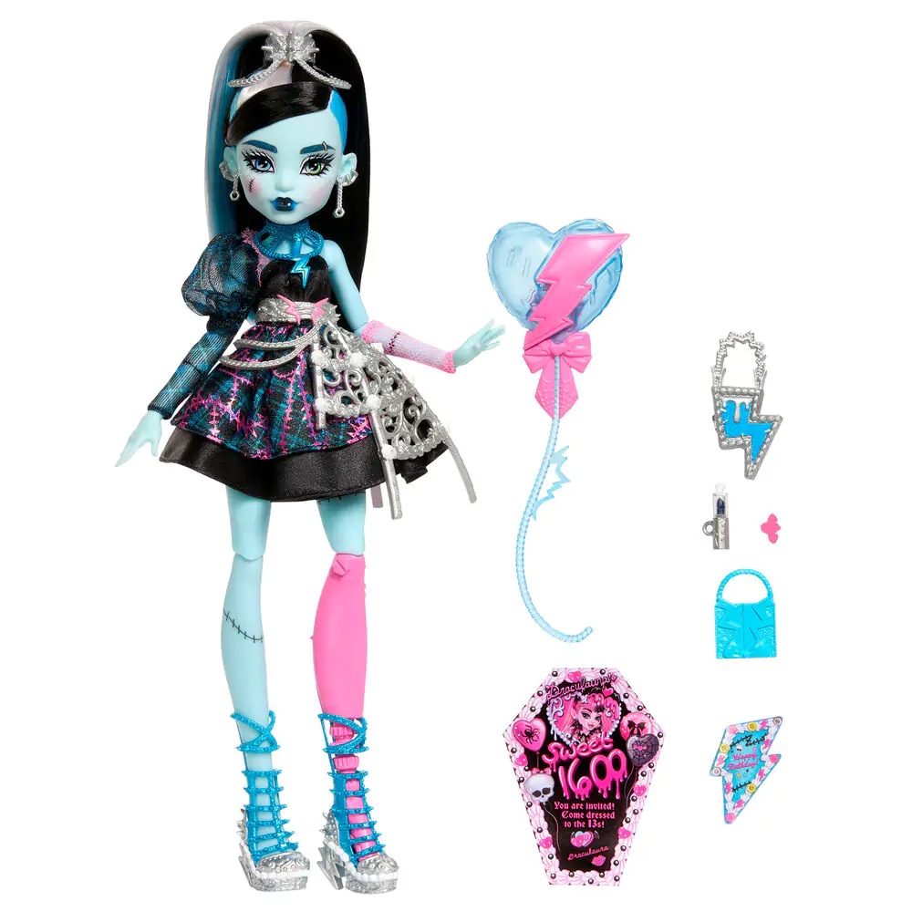 Monster High Scary Sweet Birthday 1600 Frankie Stein bábika produktová fotografia