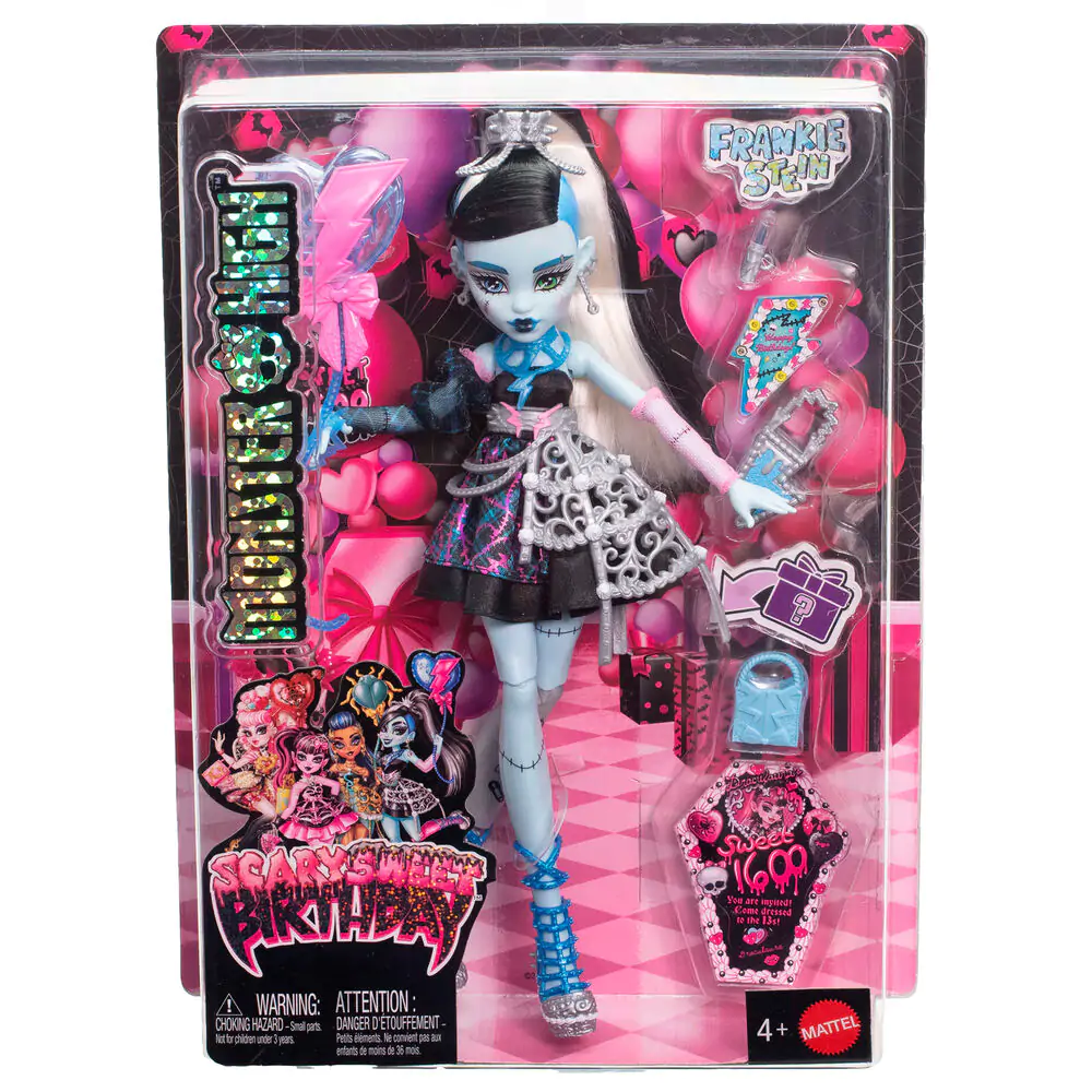 Monster High Scary Sweet Birthday 1600 Frankie Stein bábika produktová fotografia