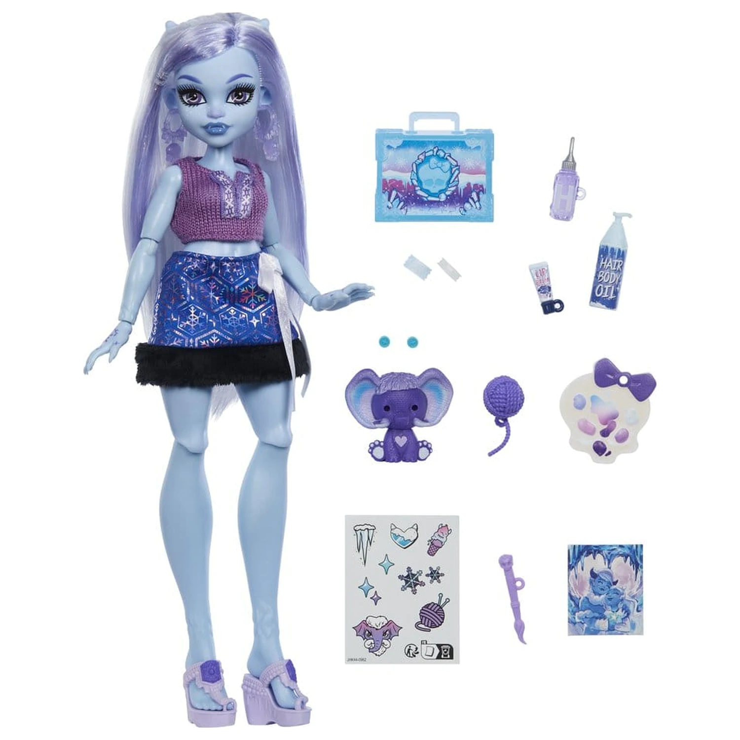 Monster High Self-Scare Secrets bábika Abbey Bominable produktová fotografia