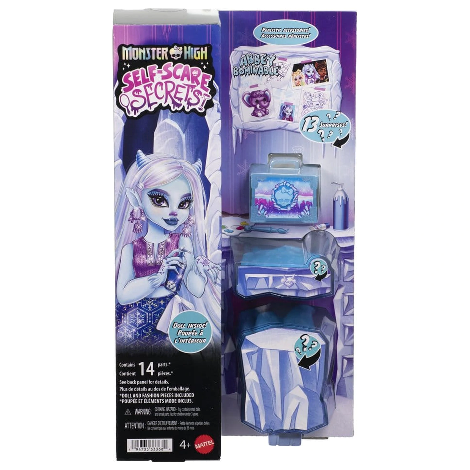 Monster High Self-Scare Secrets bábika Abbey Bominable produktová fotografia