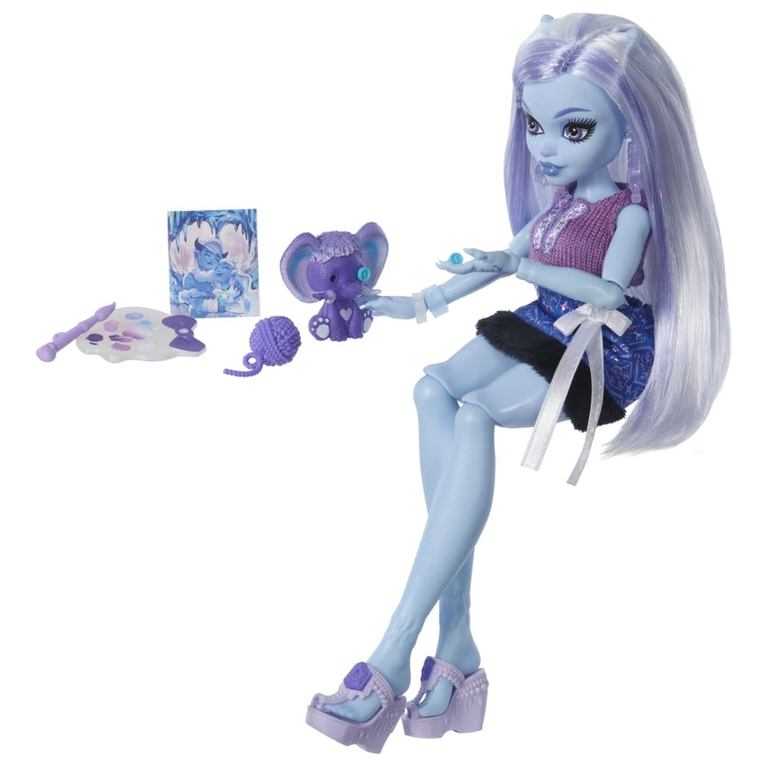 Monster High Self-Scare Secrets bábika Abbey Bominable produktová fotografia