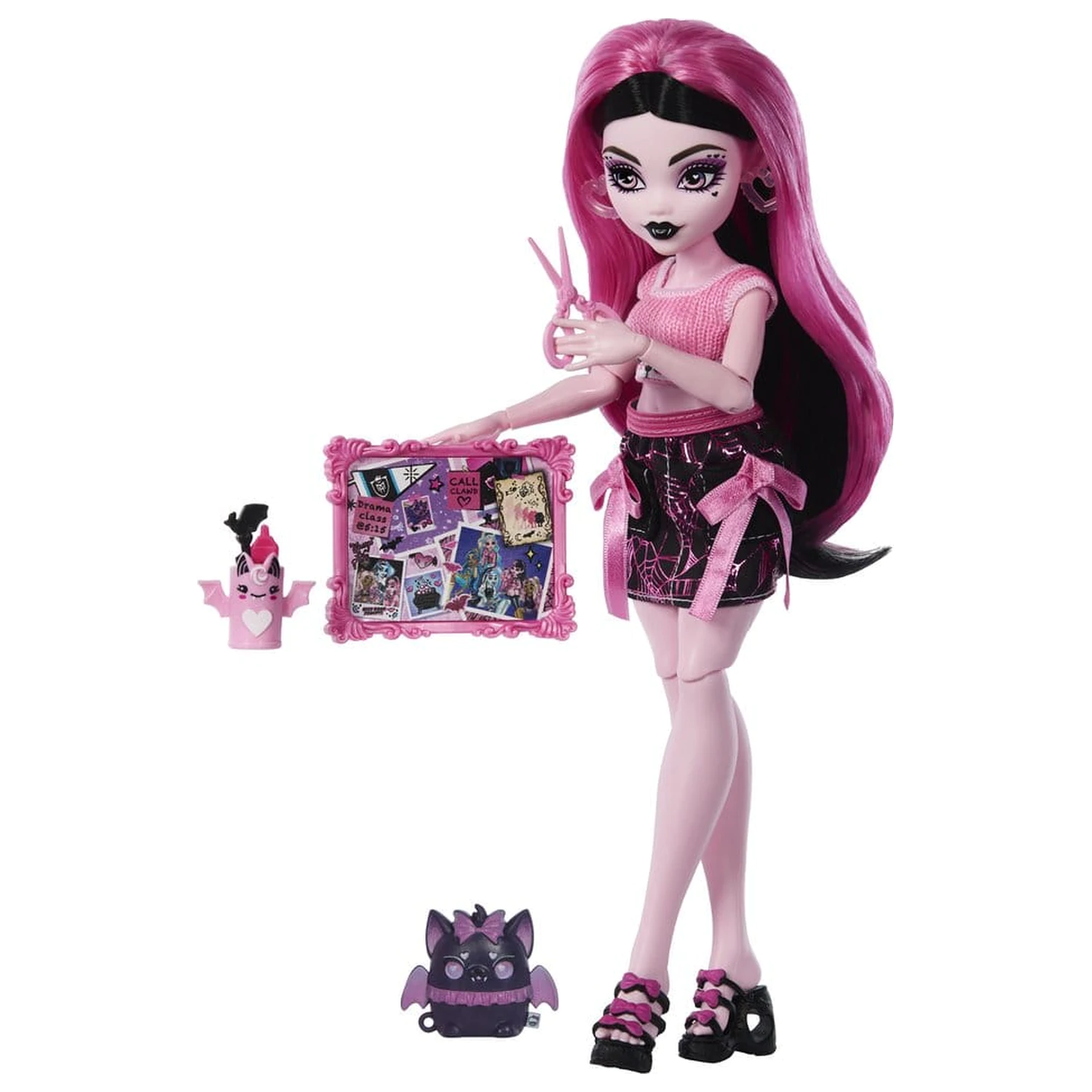 Monster High Self-Scare Secrets bábika Draculaura produktová fotografia