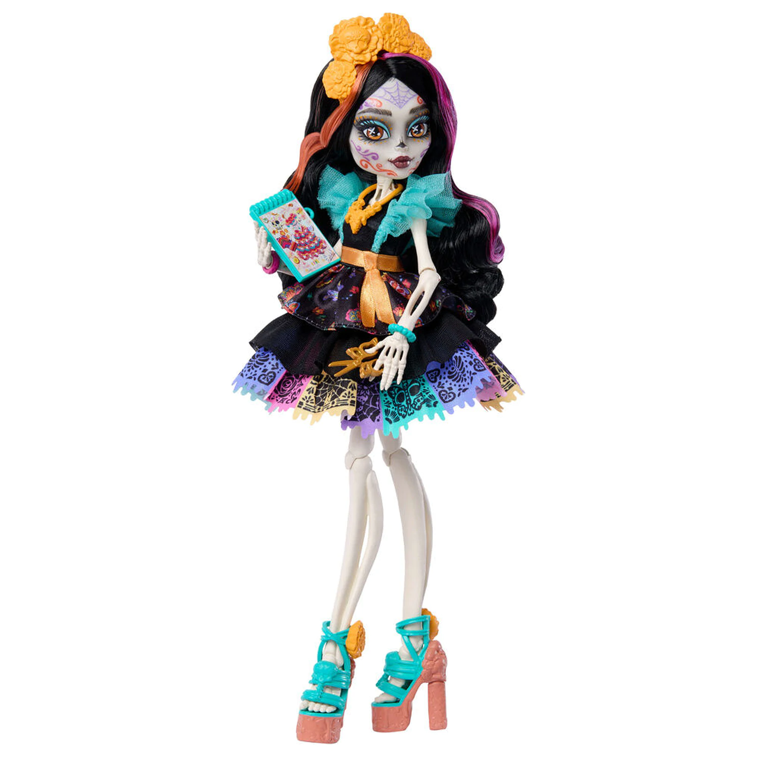 Monster High Skelita Calaveras bábika produktová fotografia