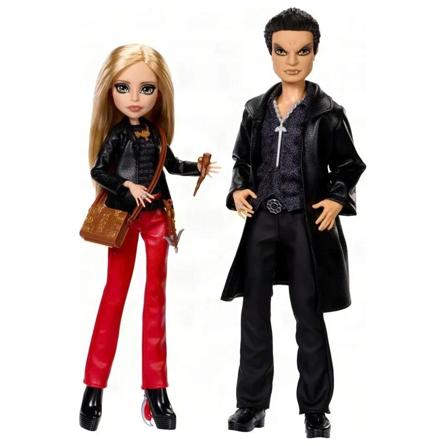 Monster High Skullector Buffy the Vampire Slayer Buffy & Angel súprava 2 bábik produktová fotografia