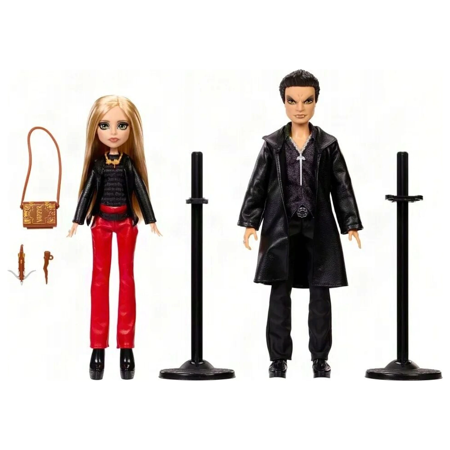 Monster High Skullector Buffy the Vampire Slayer Buffy & Angel súprava 2 bábik produktová fotografia