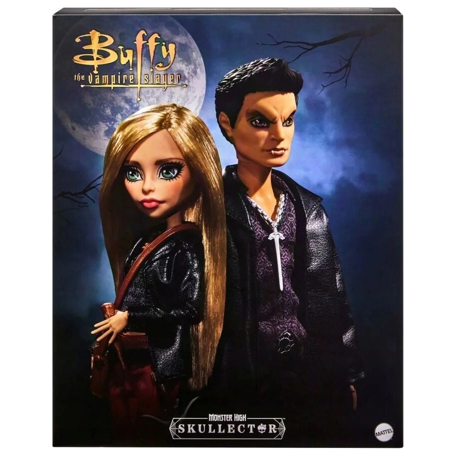 Monster High Skullector Buffy the Vampire Slayer Buffy & Angel súprava 2 bábik produktová fotografia