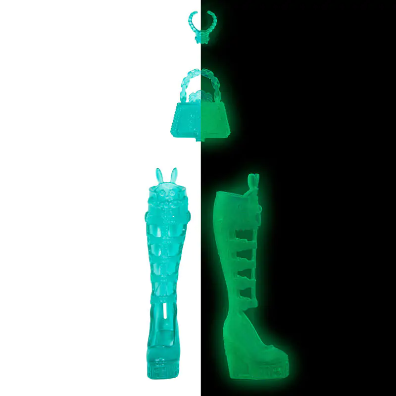 Monster High Skullmate Secrets Neon Frights Twyla bábika 25 cm produktová fotografia