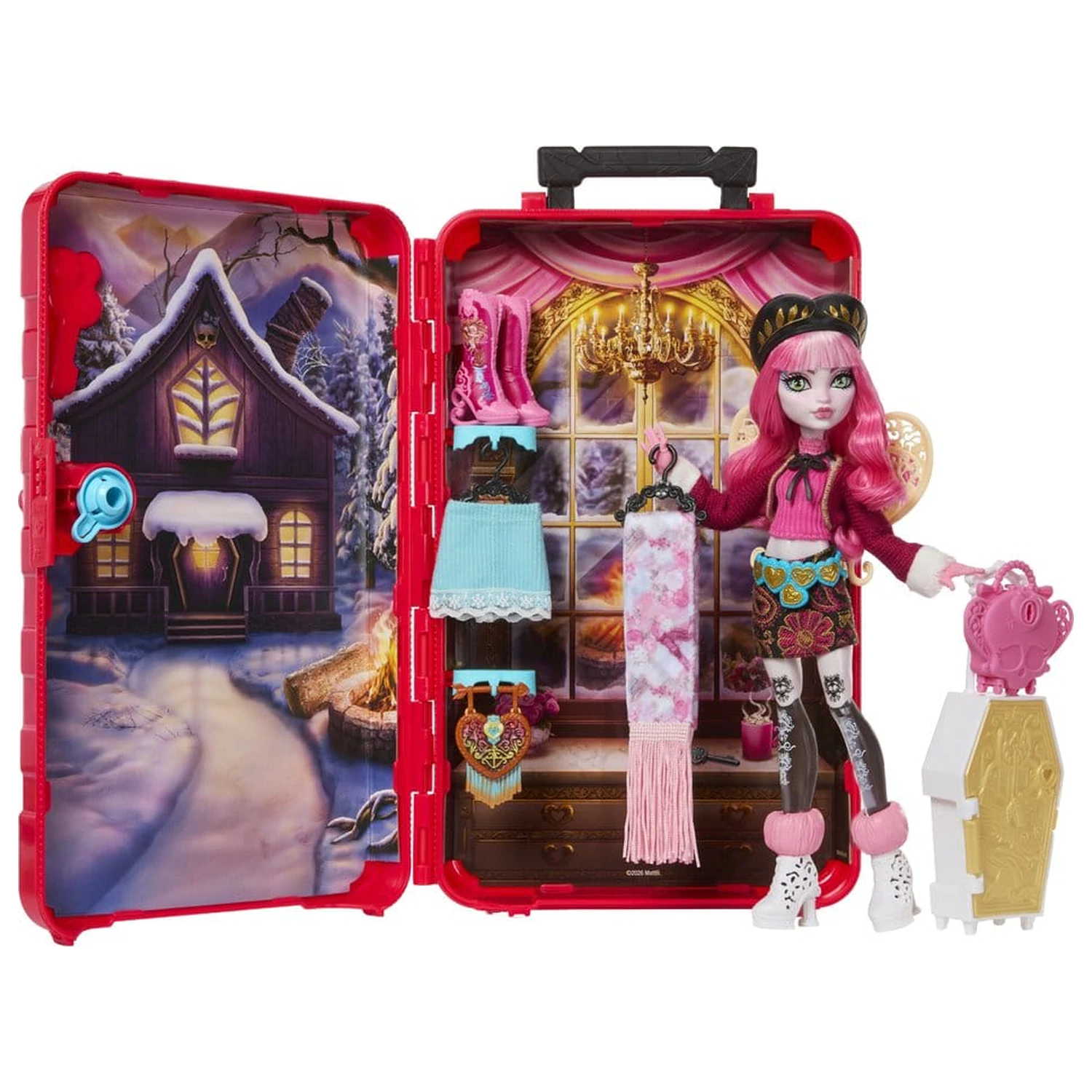 Monster High Skulltimate Secrets Bábika Cupid Asteria produktová fotografia