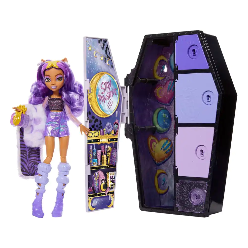 Monster High Skulltimate Secrets: Fearidescent Bábika Clawdeen Wolf 25 cm produktová fotografia