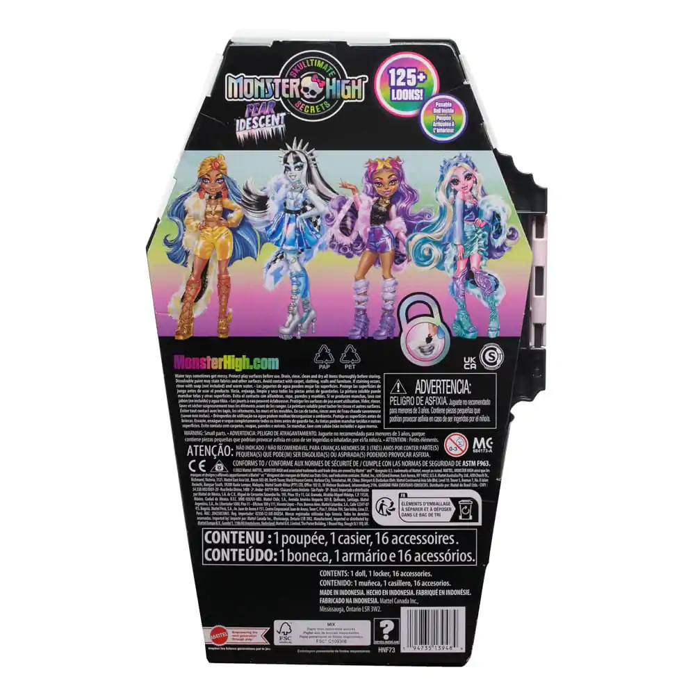 Monster High Skulltimate Secrets: Fearidescent Doll Draculaura 25 cm bábika produktová fotografia