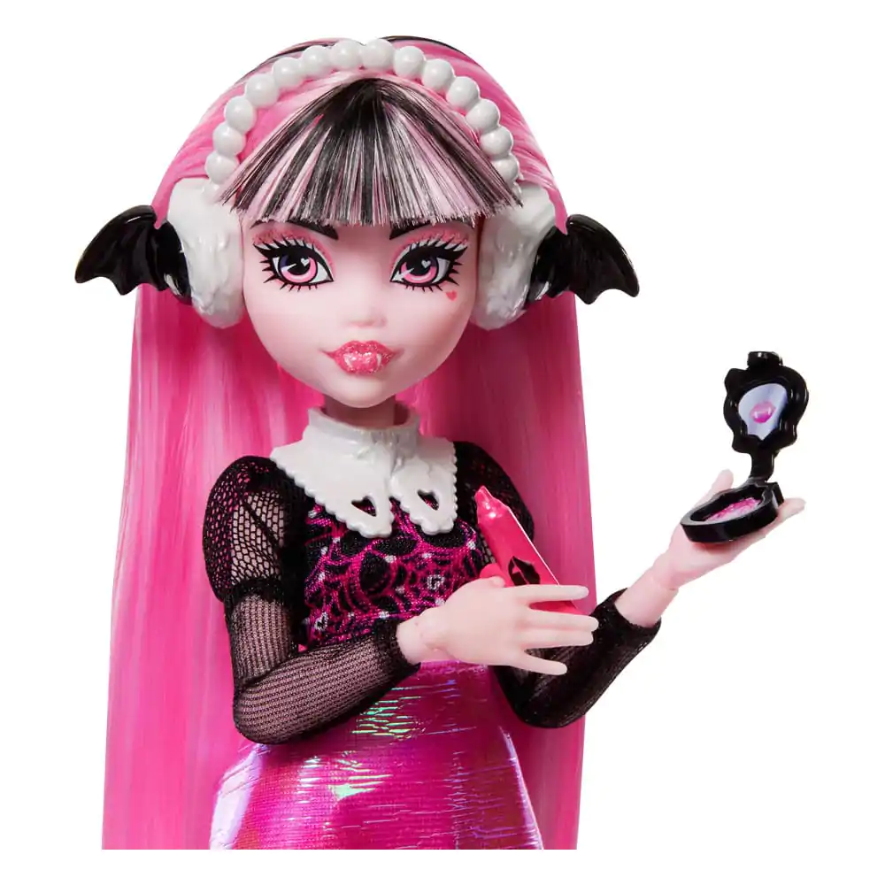 Monster High Skulltimate Secrets: Fearidescent Doll Draculaura 25 cm bábika produktová fotografia