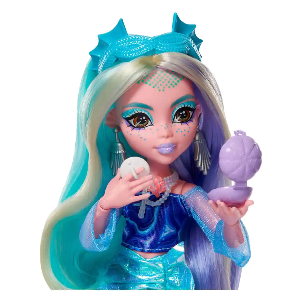 Monster High Skulltimate Secrets: Fearidescent bábika Lagoona Blue 25 cm produktová fotografia