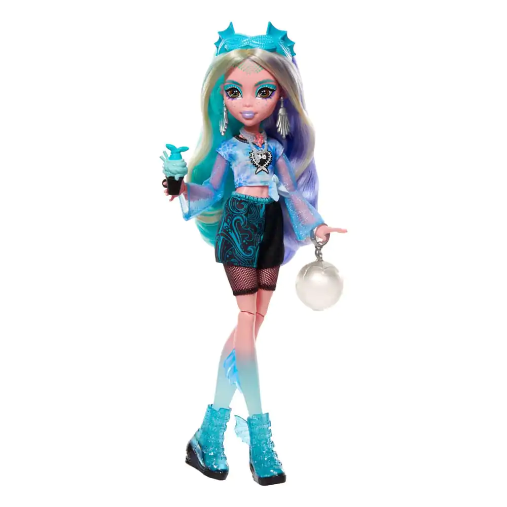 Monster High Skulltimate Secrets: Fearidescent bábika Lagoona Blue 25 cm produktová fotografia