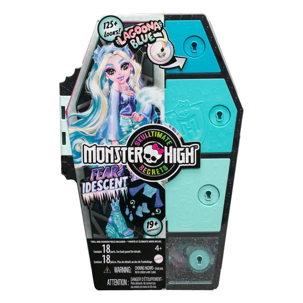 Monster High Skulltimate Secrets: Fearidescent bábika Lagoona Blue 25 cm produktová fotografia