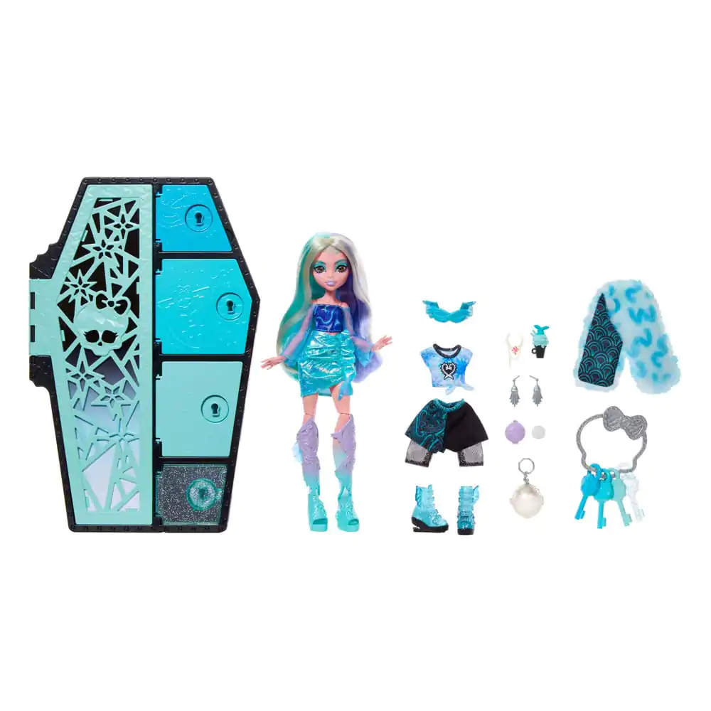 Monster High Skulltimate Secrets: Fearidescent bábika Lagoona Blue 25 cm produktová fotografia