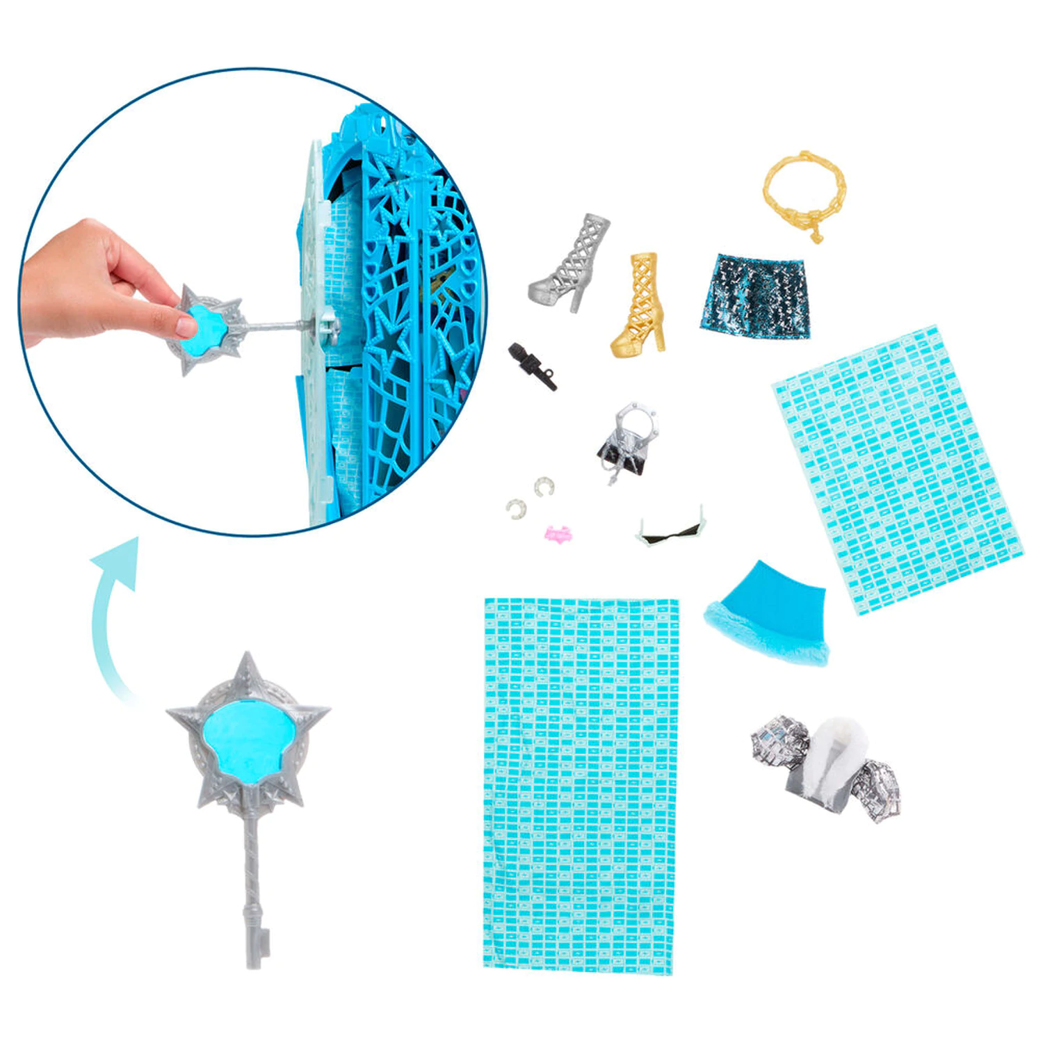 Monster High Skulltimate Secrets Hauntlywood Mysteries Frankie bábika produktová fotografia