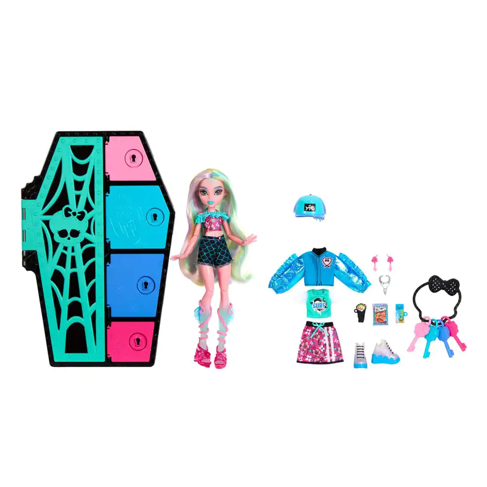 Monster High Skulltimate Secrets bábika Lagoona Blue 25 cm produktová fotografia
