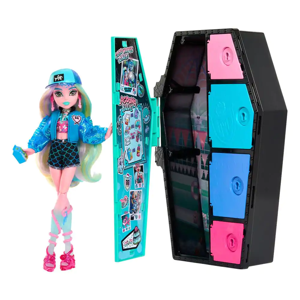 Monster High Skulltimate Secrets bábika Lagoona Blue 25 cm produktová fotografia