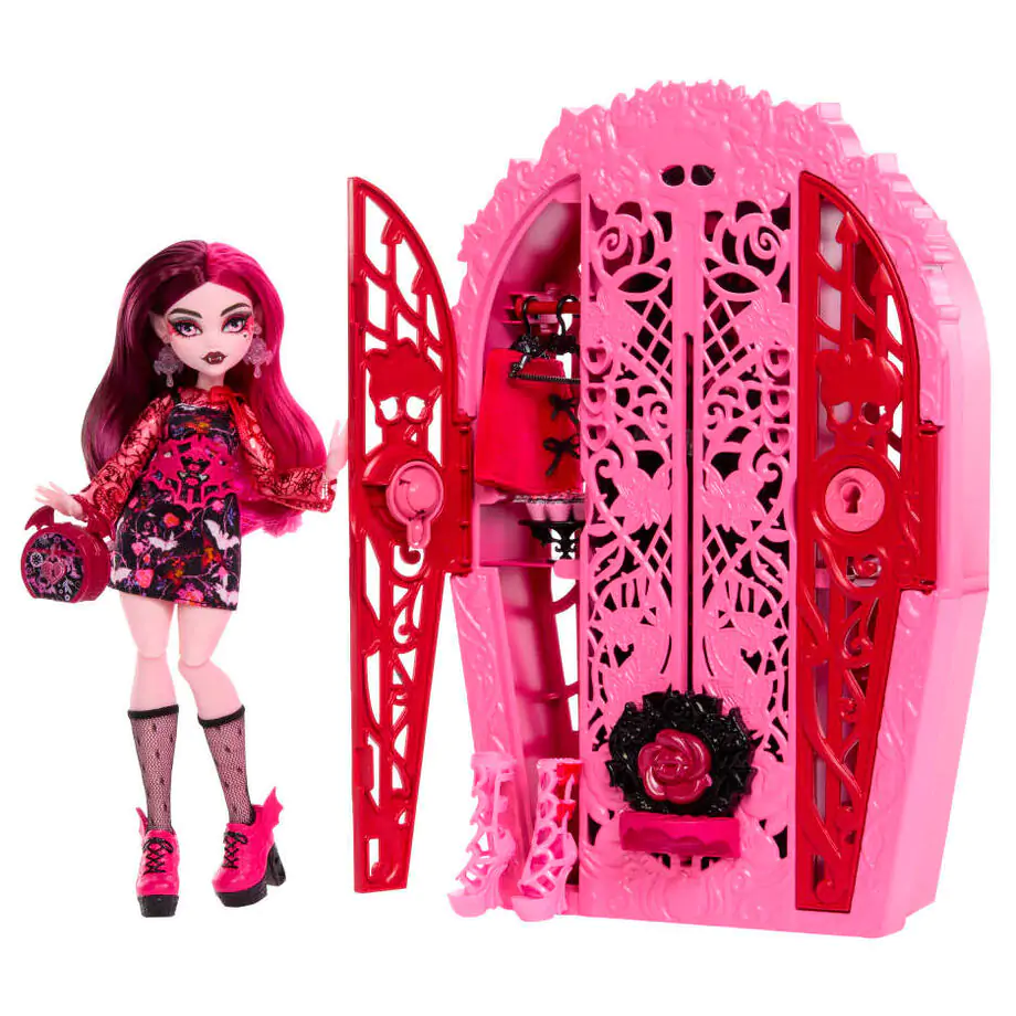 Monster High Skulltimate Secrets Midnight Garden Draculaura bábika produktová fotografia