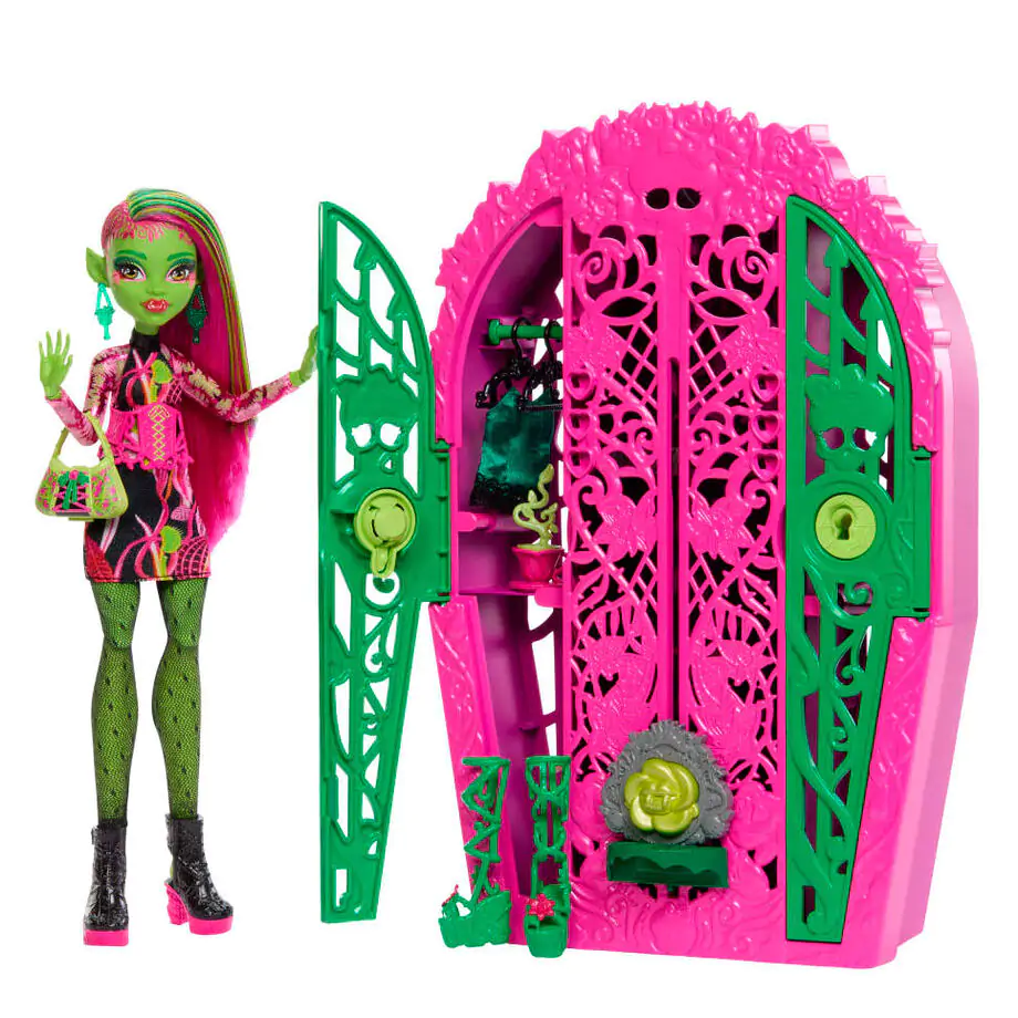 Monster High Skulltimate Secrets Midnight Garden Venus bábika produktová fotografia