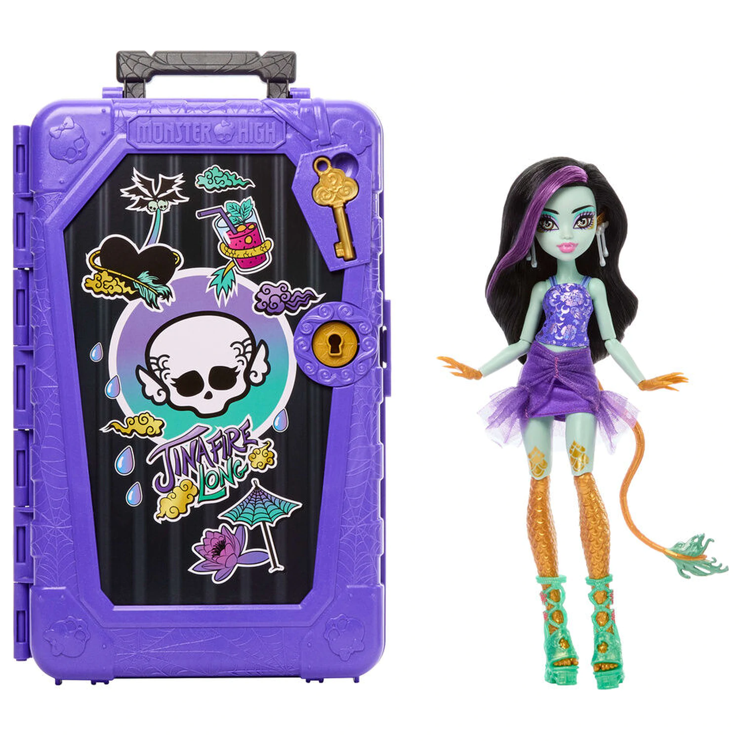 Monster High Skulltimate Secrets Series 7 bábika Jinafire produktová fotografia