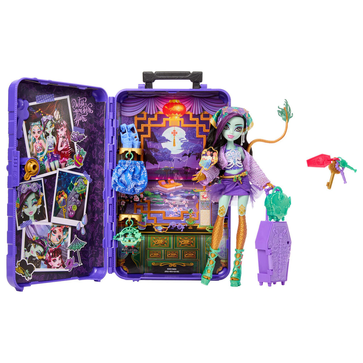 Monster High Skulltimate Secrets Series 7 bábika Jinafire produktová fotografia