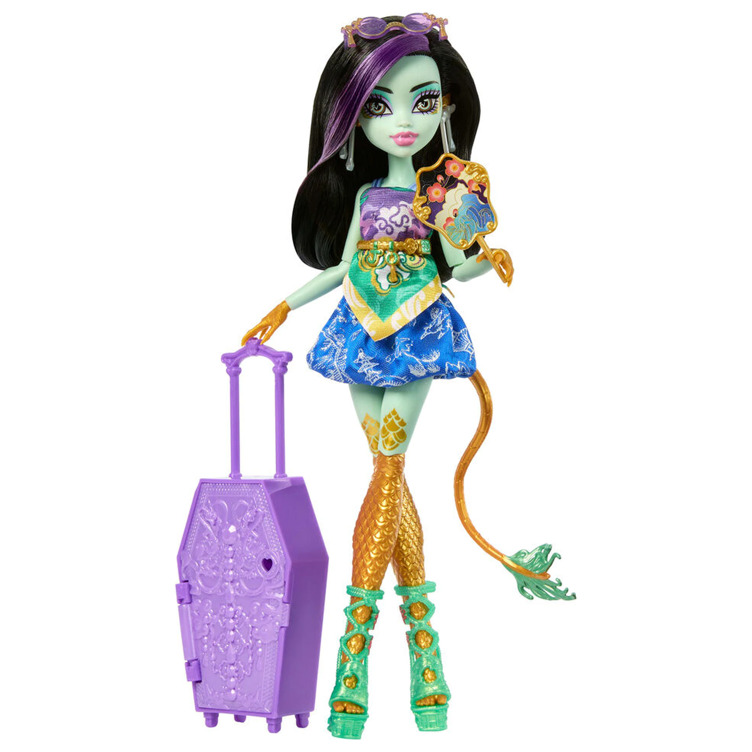 Monster High Skulltimate Secrets Series 7 bábika Jinafire produktová fotografia