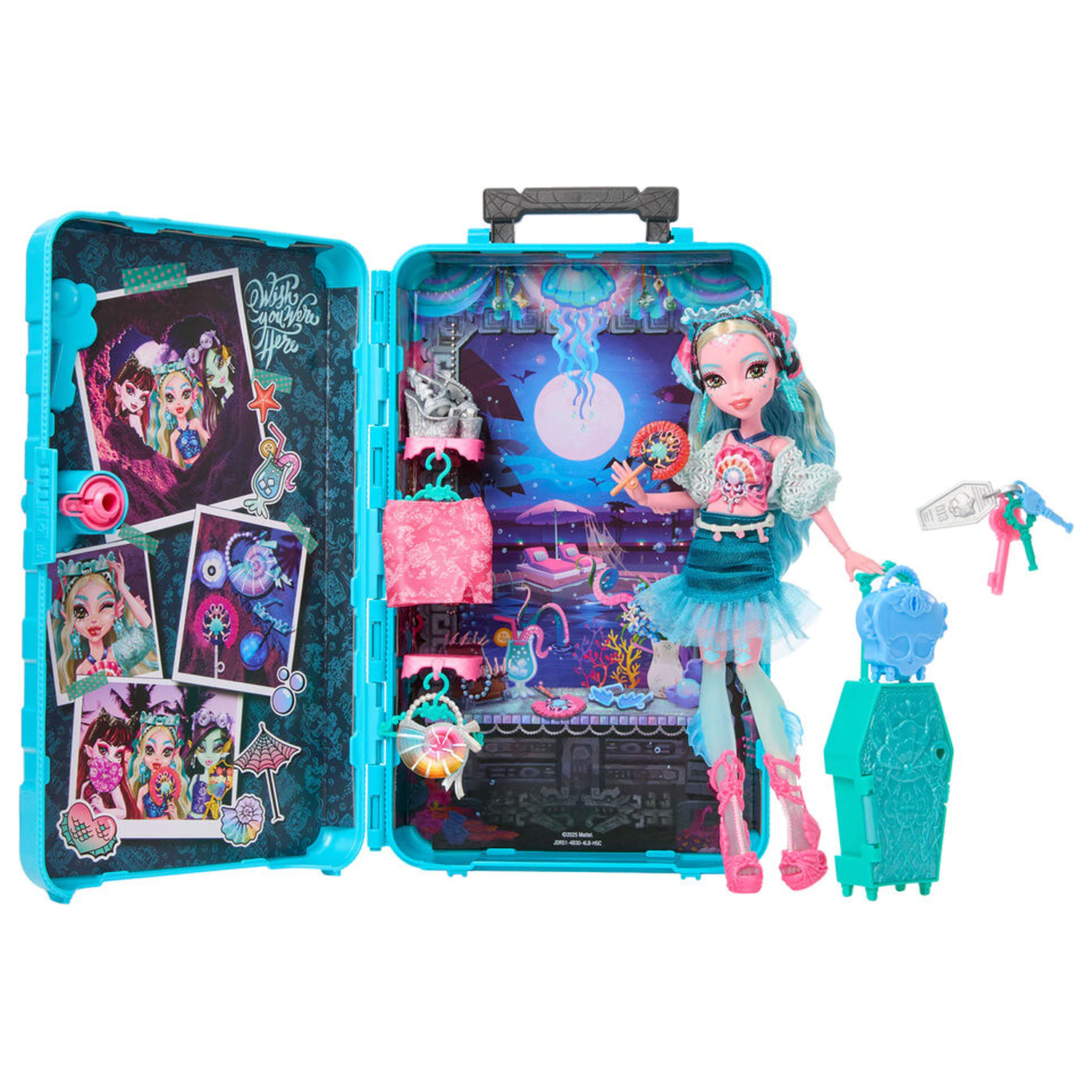 Bábika Monster High Skulltimate Secrets Series 7 Lagoona Blue produktová fotografia