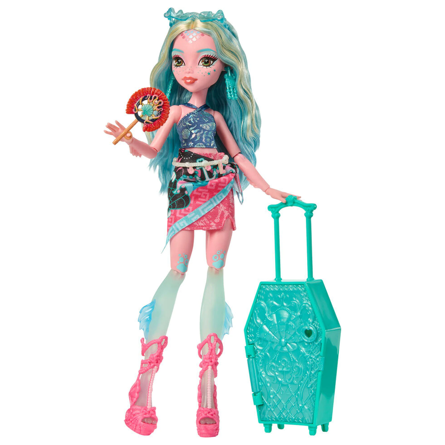 Bábika Monster High Skulltimate Secrets Series 7 Lagoona Blue produktová fotografia