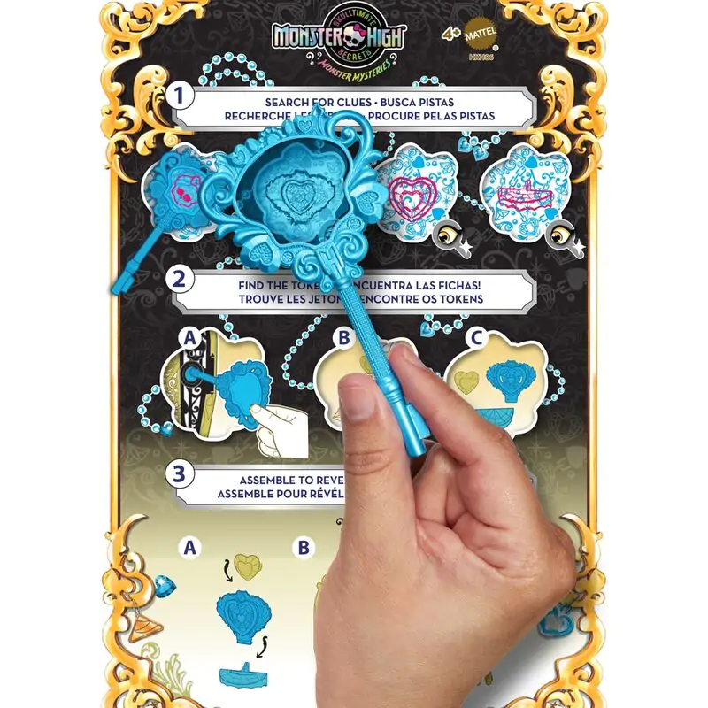 Monster High Skulltime Secrets Cleo de Nile bábika + skrinka produktová fotografia