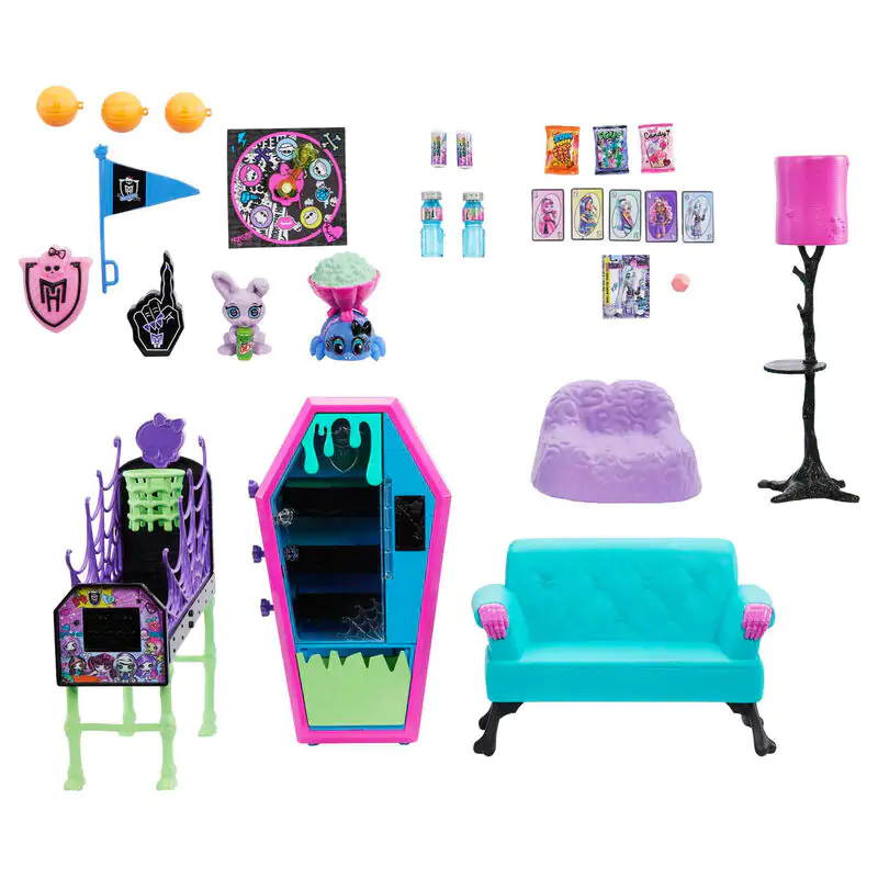 Monster High študentská klubovňa produktová fotografia