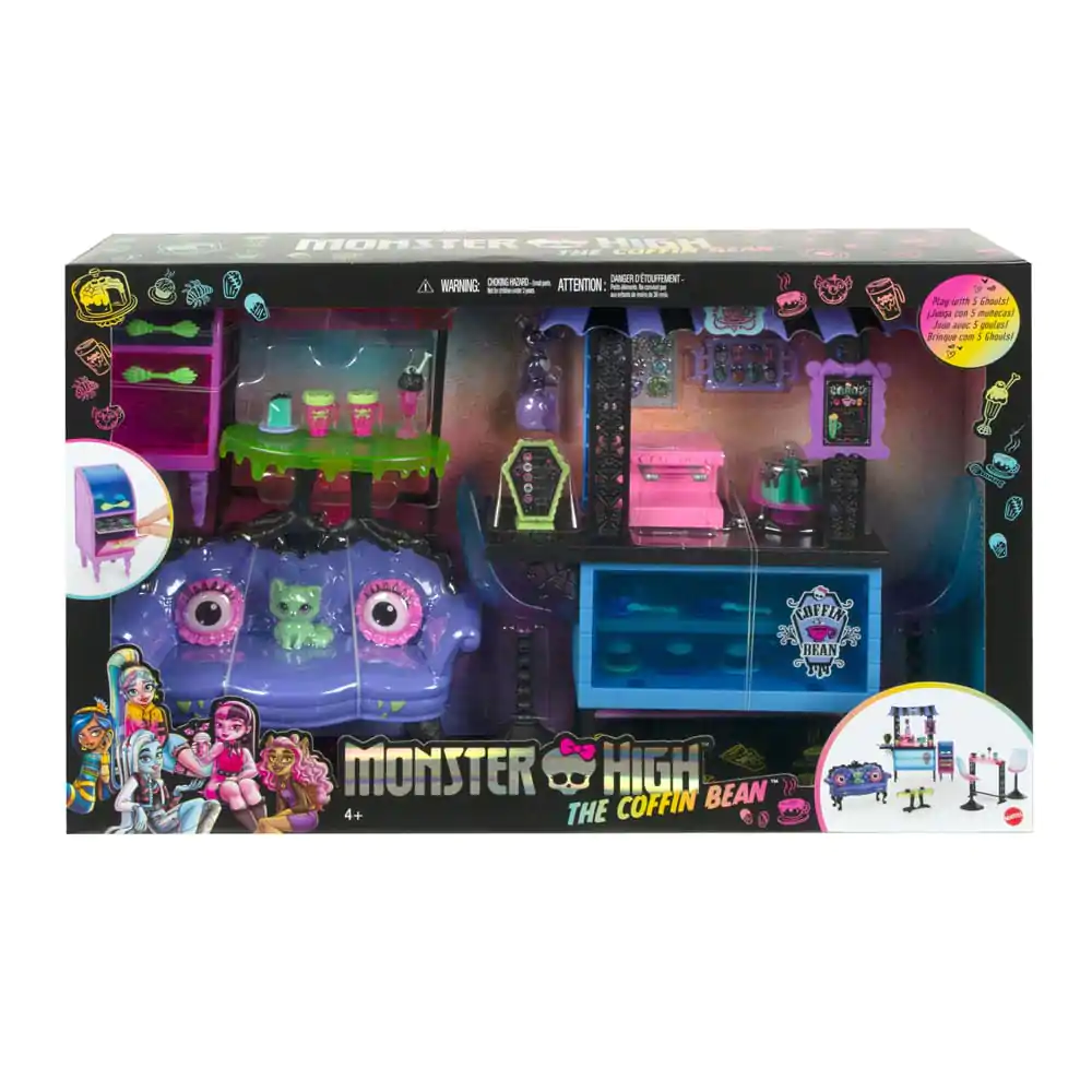 Monster High Playset Kaviareň The Coffin Bean Lounge produktová fotografia